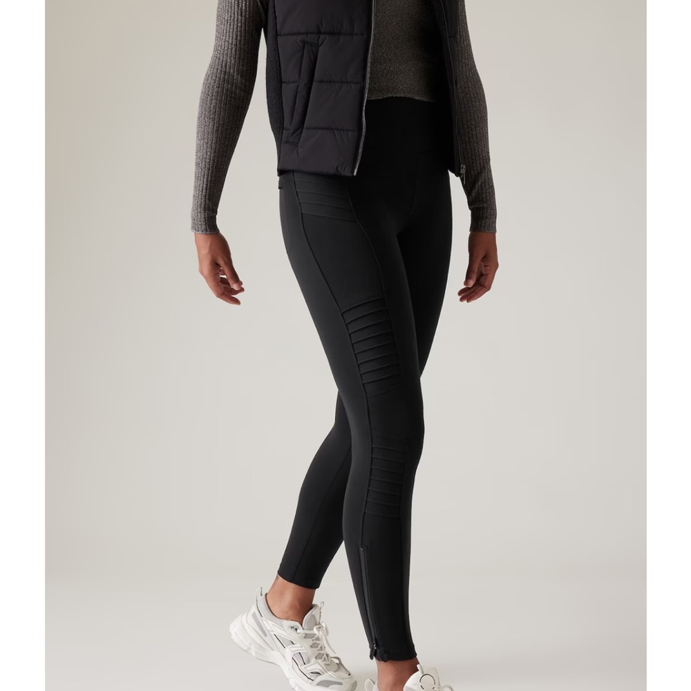 Delaney moto tight. Black. Size small. Good used condition.